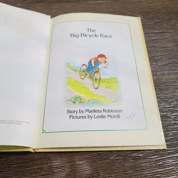 Vintage 80s 1984 Cabbage Patch Kids The Bicycle Race Children's Picture Book - Picture 12 of 14